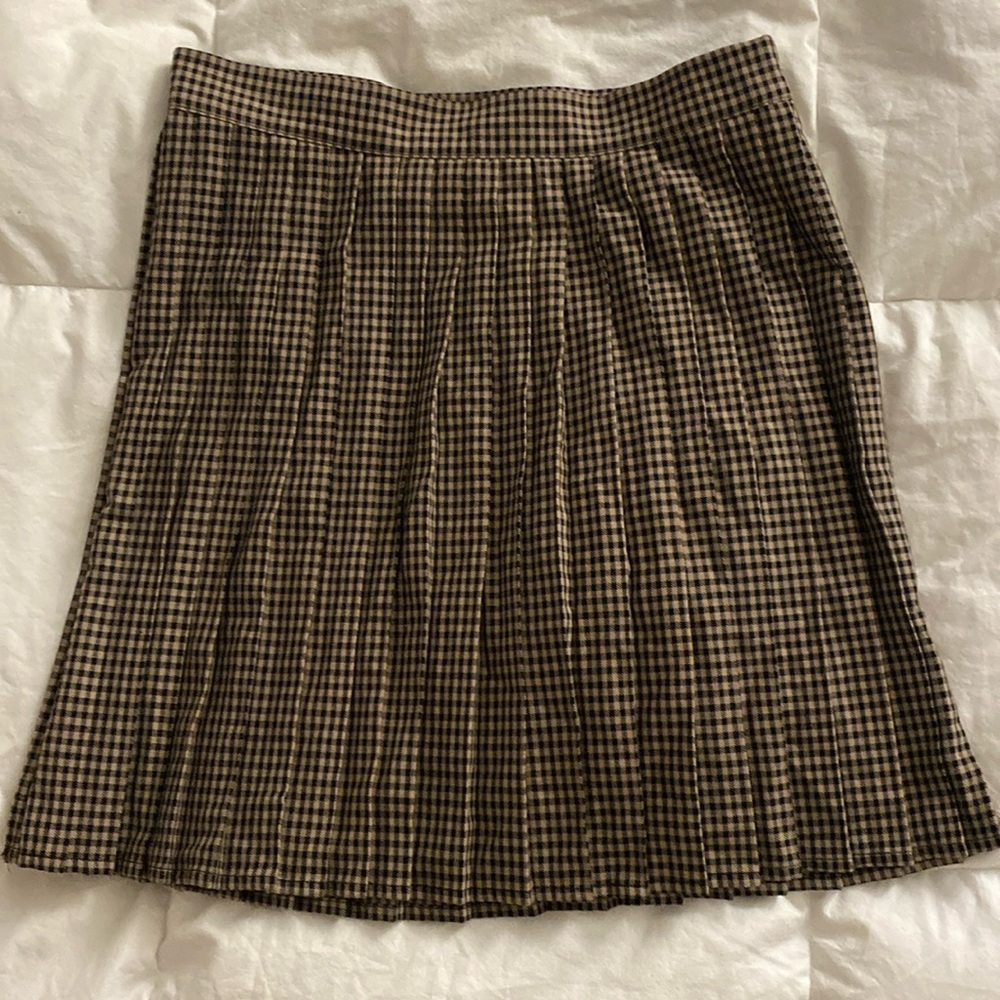 Sandy Liang for Target Gingham pleated skirt
